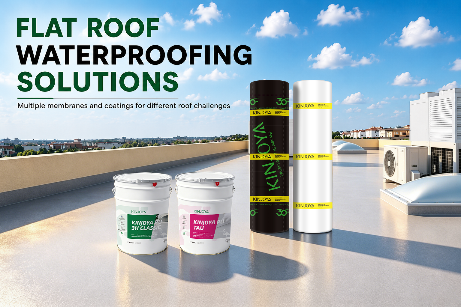 Best Waterproofing System for Flat Roofs